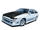 アオシマ文化教材社 05863 No.45 カーブティッククラブ AE86トレノ '85(トヨタ