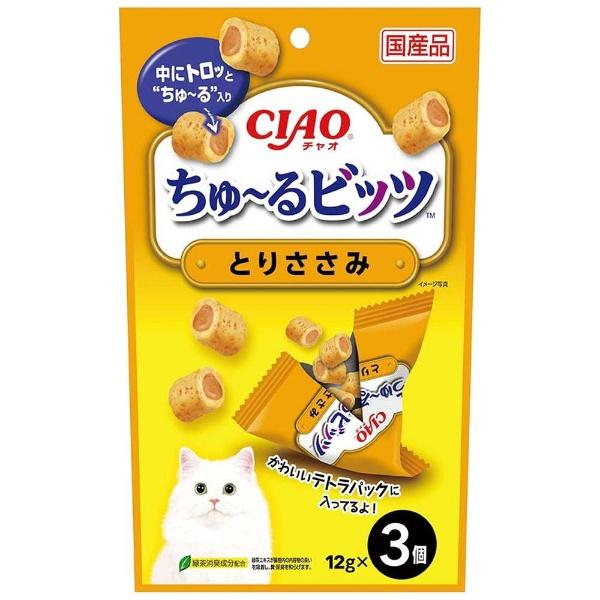 いなば食品 CIAO ちゅ〜るビッツ とりささみ CS-174