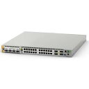 アライドテレシス AT-x950-28XTQm-N5アカデミック[100/1000/2.5G/5G/10GBASE-Tx24、QSFP+/QSFP28スロットx4、AT-XEM2用拡張ベイx1(デリバリースタンダード保守5年付)](3868RN5)