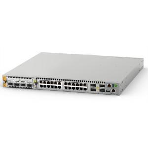 アライドテレシス AT-x950-28XTQm-N7アカデミック[100/1000/2.5G/5G/10GBASE-Tx24、QSFP+/QSFP28スロットx4、AT-XEM2用拡張ベイx1(デリバリースタンダード保守7年付)](3868RN7)