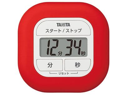 TANITA タニタ タニタ くるっとシリコンタイマーTD-420RD レッド【BTIC702】