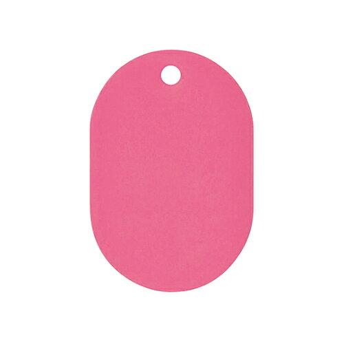 共栄プラスチック ORIONS プラスチック番号札(大) 無地 50枚入り ピンク NO.16C-P (1548576)(3)