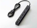 ELECOM エレコム エレコム T-KF01-2620BK 雷・回転機能タップ 6口 2m(T-KF01-2620BK)