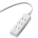 ELECOM エレコム エレコム T-KM01-2430WH スタンダード雷・磁石タップ 4口 3m(T-KM01-2430WH)
