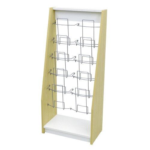 アール・エフ・ヤマカワSH 木製カタログスタンド2 2列5段 ナチュラル