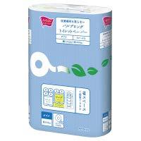 カウネット パルプロングトイレットペーパー 114mm×50m ダブル 6ロール