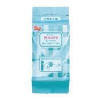 カウネット 残りが見える純水99%ウェットタオル 詰替用 110枚