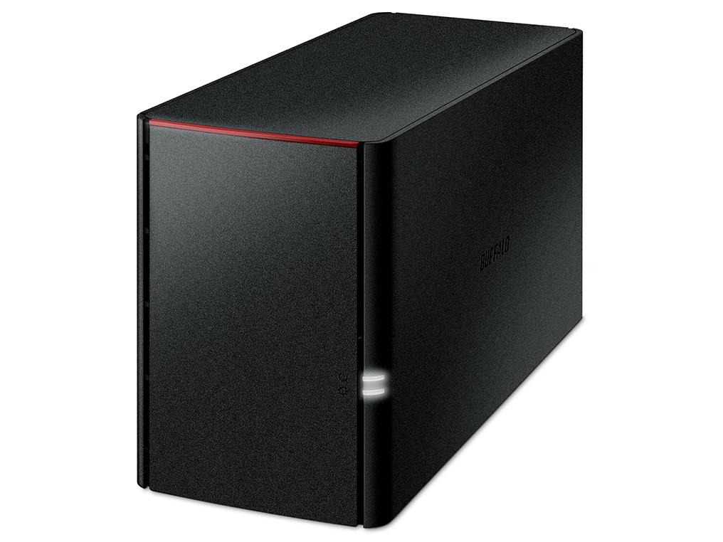 BUFFALO バッファロー LinkStation for SOHO ネットワークHDD 2ベイ 8TB(LS220DN0802B)