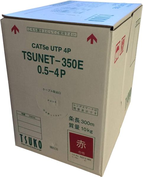 �̿����� TSUNET-350E 0.5-4P ���� CAT5E UTP�����֥� 300m ����