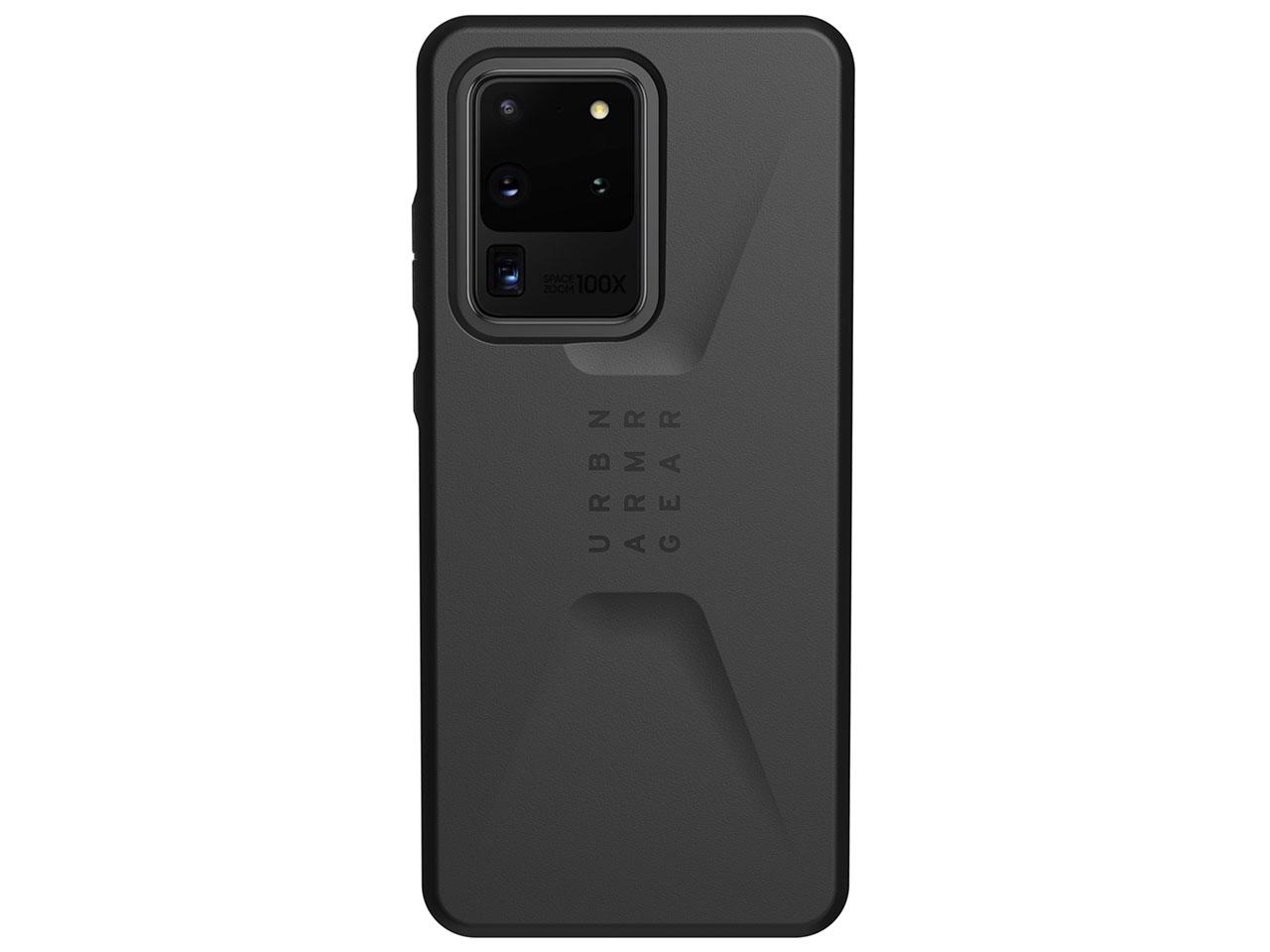 URBAN ARMOR GEAR UAG-GLXS20ULTC-BK UAG Galaxy S20 Ultra CIVILIAN Case(ubN)(UAG-GLXS20ULTC-BK)