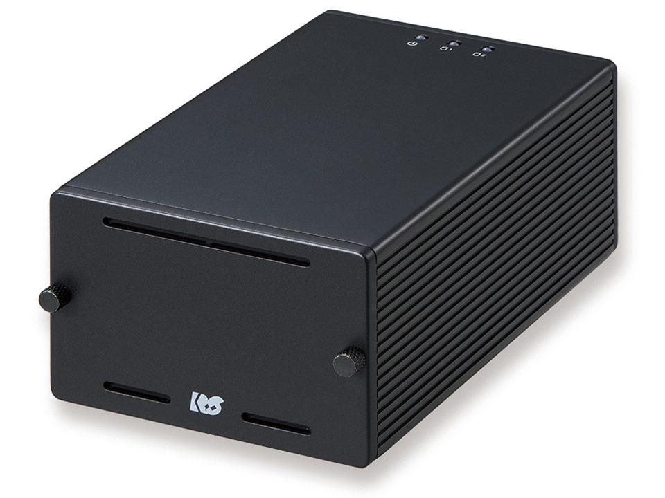 ラトックシステム USB3.2 Gen2 RAIDケース(2.5インチHDD/SSD 2台用・10Gbps対応)(RS-EC22-U31R)