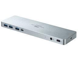 SANWASUPPLY サンワサプライ サンワサプライ USB Type-C専用ドッキングステーション(HDMI/DisplayPort対応・PD対応) USB-CVDK6(USB-CVDK6)