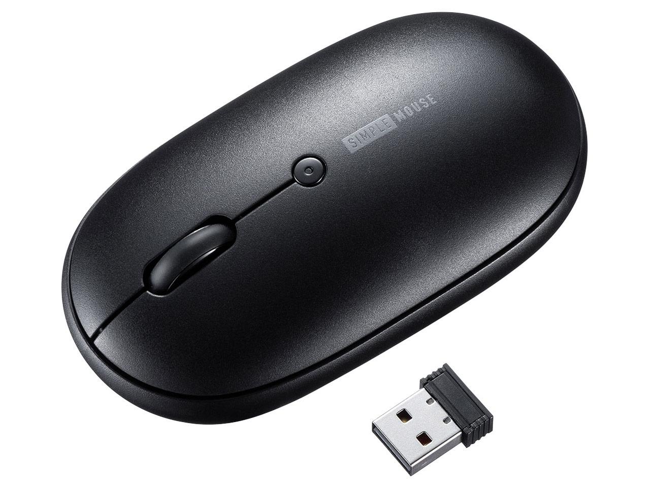 SANWASUPPLY サンワサプライ サンワサプライ 静音ワイヤレスマウス(ブラック) MA-WR187BK