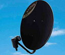 マスプロ電工 4K8K対応 BS・110CSアンテナ ブラック BC45RL(BK) (1614266)