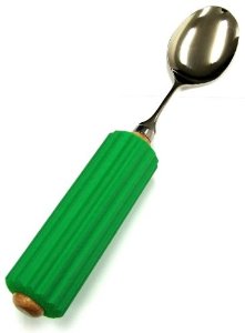 斉藤工業 ラクラクシリーズ 木製丸型ハンドルR−1 スプーン 大【OLK02001】