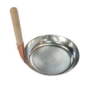 丸新銅器 銅製親子鍋　立柄　17cm【AOY10】