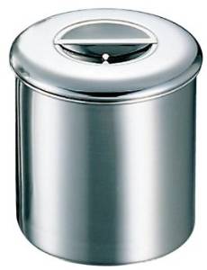 本間製作所 18-8内蓋式キッチンポット（目盛付）9cm【AKT47009】