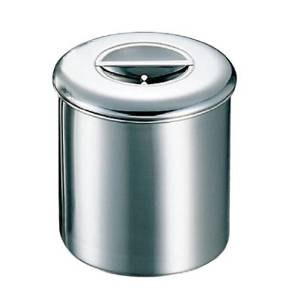 本間製作所 18-8内蓋式キッチンポット（目盛付）15cm【AKT47015】