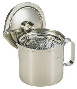 一菱金属 18−0二重アミオイルポット　1．2L【AOI05】