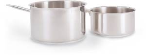 Small Pans - Sambonet Paderno Industrie パデルノ　18−10片手深型鍋　（蓋無）1006−28【AKT9928】