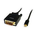 Startech 1.8m Mini DP - DVI変換ケーブル オス/オス MDP2DVIMM6(MDP2DVIMM6)(2)