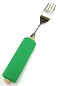 斉藤工業 ラクラクシリーズ 木製丸型ハンドルR−2 フォーク 大【OLK03001】