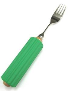 斉藤工業 ラクラクシリーズ 木製丸型ハンドルR−5 フォーク 小【OLK03003】