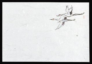 マイン 四季紙・千寿（100枚入）鶴　M30−217【QSV36】