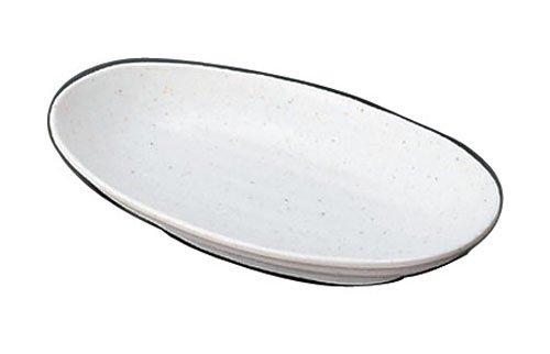 Rakuten - マイン　メラミンウェア　白小判皿　中　M11−113【RMI6702】