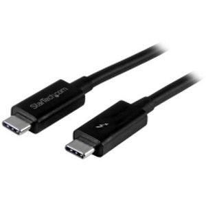 STARTECH.COM 1m Thunderbolt 3 ケーブル 20Gbps TBLT3MM1M(TBLT3MM1M)