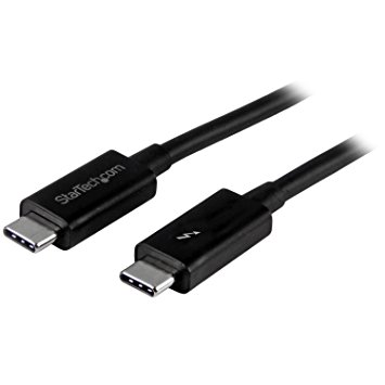 STARTECH.COM 2m Thunderbolt 3 ケーブル 20Gbps TBLT3MM2M(TBLT3MM2M)