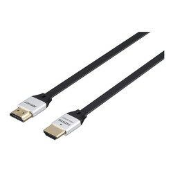 Hdmi Cable - BUFFALO バッファロー HDMIケーブル フラットタイプ 1.0m ブラック(BSHD3F10BK)