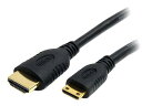 STARTECH.COM イーサネット対応HDMI-Mini HDMIケーブル 2m HDACMM2M(HDACMM2M)