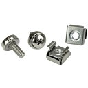 STARTECH.COM M5ネジ(12mm) & M5ケージナット 20セット CABSCRWM520(CABSCRWM520)