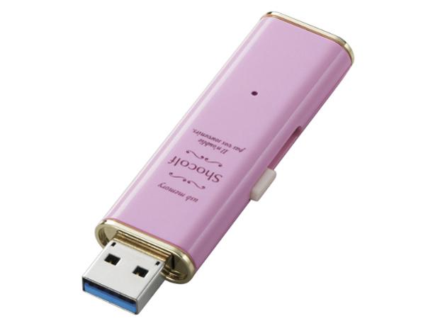 ELECOM GR USB[ USB3.0Ή XCh 64GB Xgx[sN / MF-XWU364GPNL