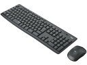 LOGICOOL ロジクール ロジクール ワイヤレスマウス キーボード セット MK295GP 静音 防水 無線 USB接続 Unifying非対応 MK295 グラファイト 国内正規品 2年間無償保証(2)