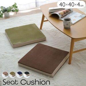 Rakuten - IKEHIKO クッション 無地 もっちり シート ブラック 40×40cm