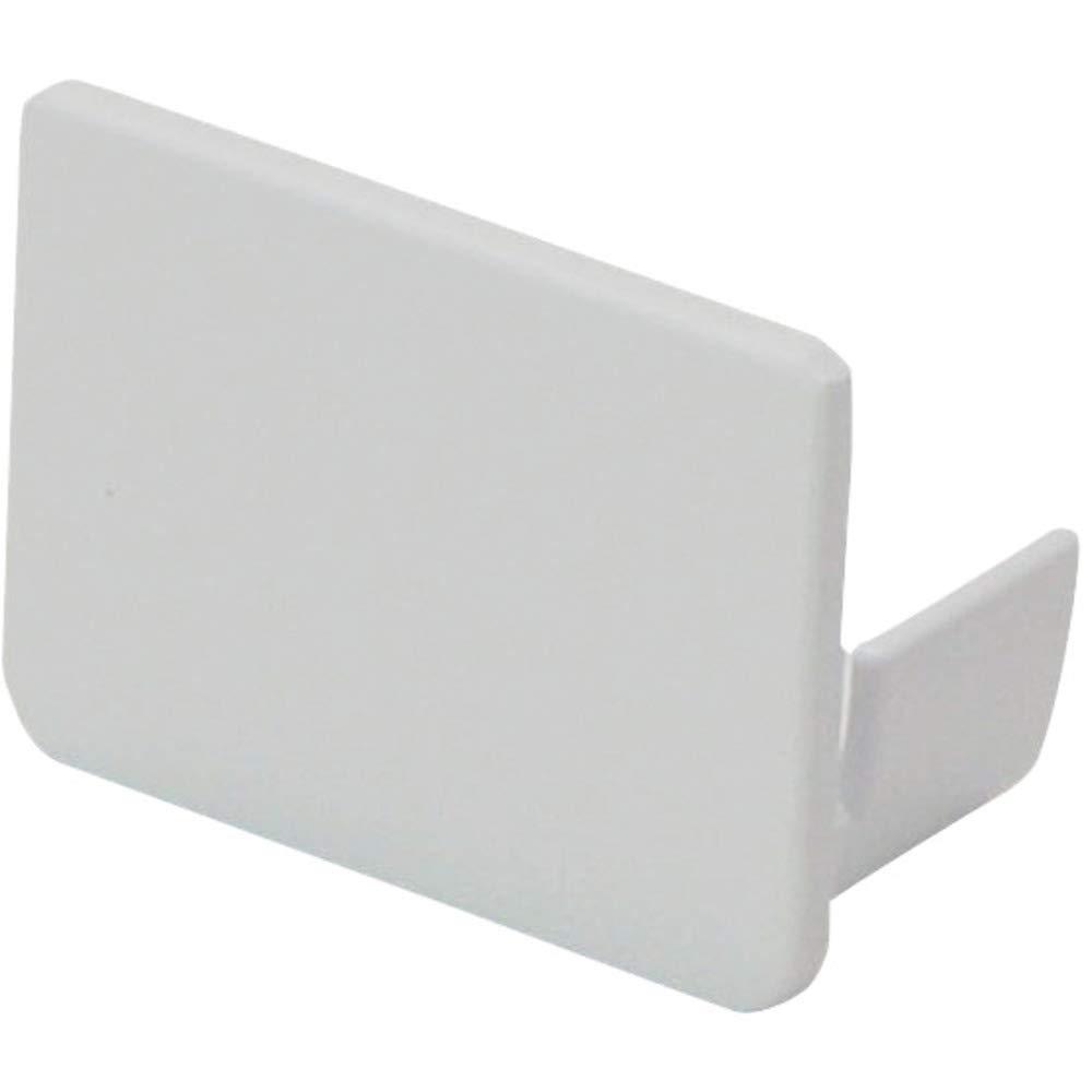 マサル工業 MKダクト4号　エンド差込型　KMDE42 エンド 4 ホワイト