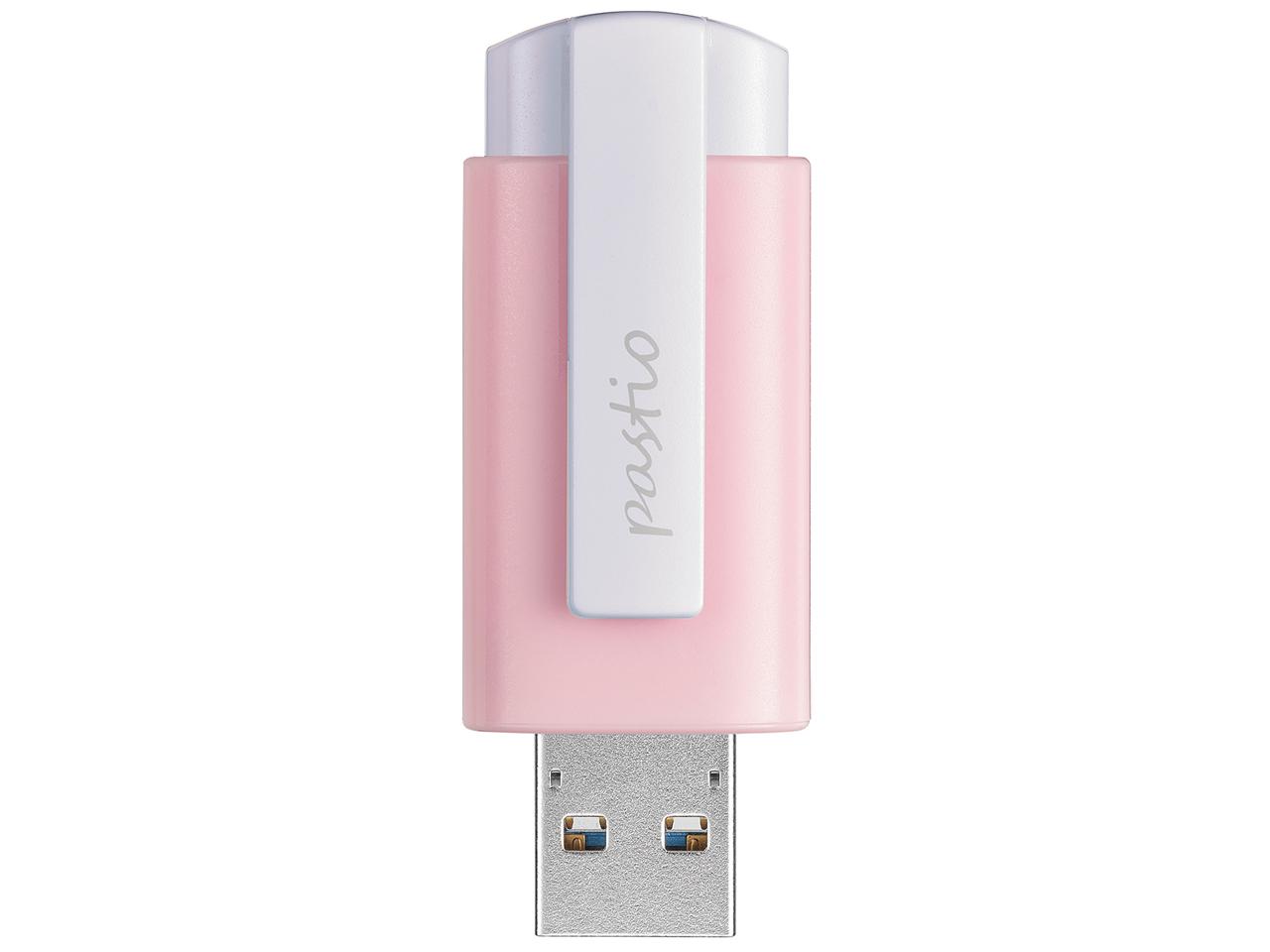 Rakuten - IODATA アイオーデータ USB 3.2 Gen 1(USB 3.0)対応 USBメモリー 16GB ベビーピンク(U3-CLP16G/P)