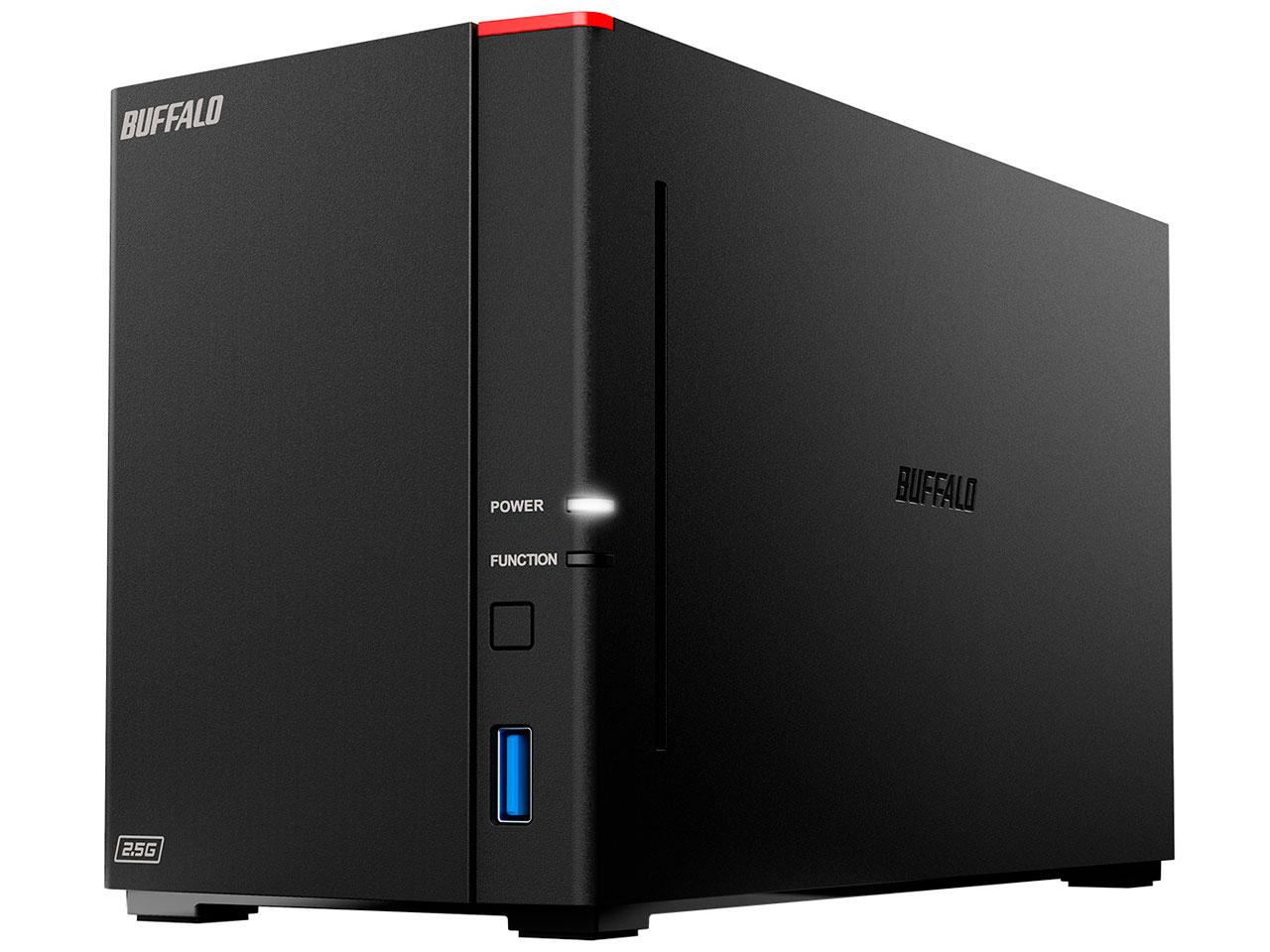 BUFFALO バッファロー リンクステーション SOHO向け LS720DNB 2ベイ 8TB(LS720DN0802B)