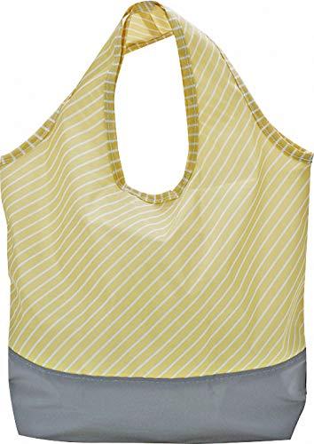 現代百貨(Gendai Hyakka) (現代百貨)PASSO エコバッグ パターン (S) YELLOW STRIPE W300×D80×H340(ハンドル含む)