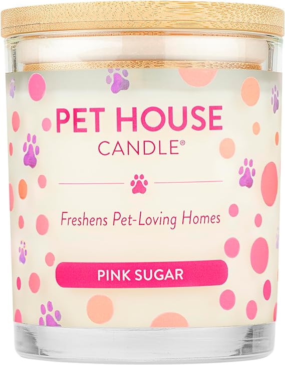 PET HOUSE ペットハウス キャンドル ピンクシュガー L