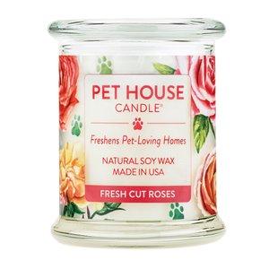 PET HOUSE ペットハウス キャンドル フレッシュカットローズ L
