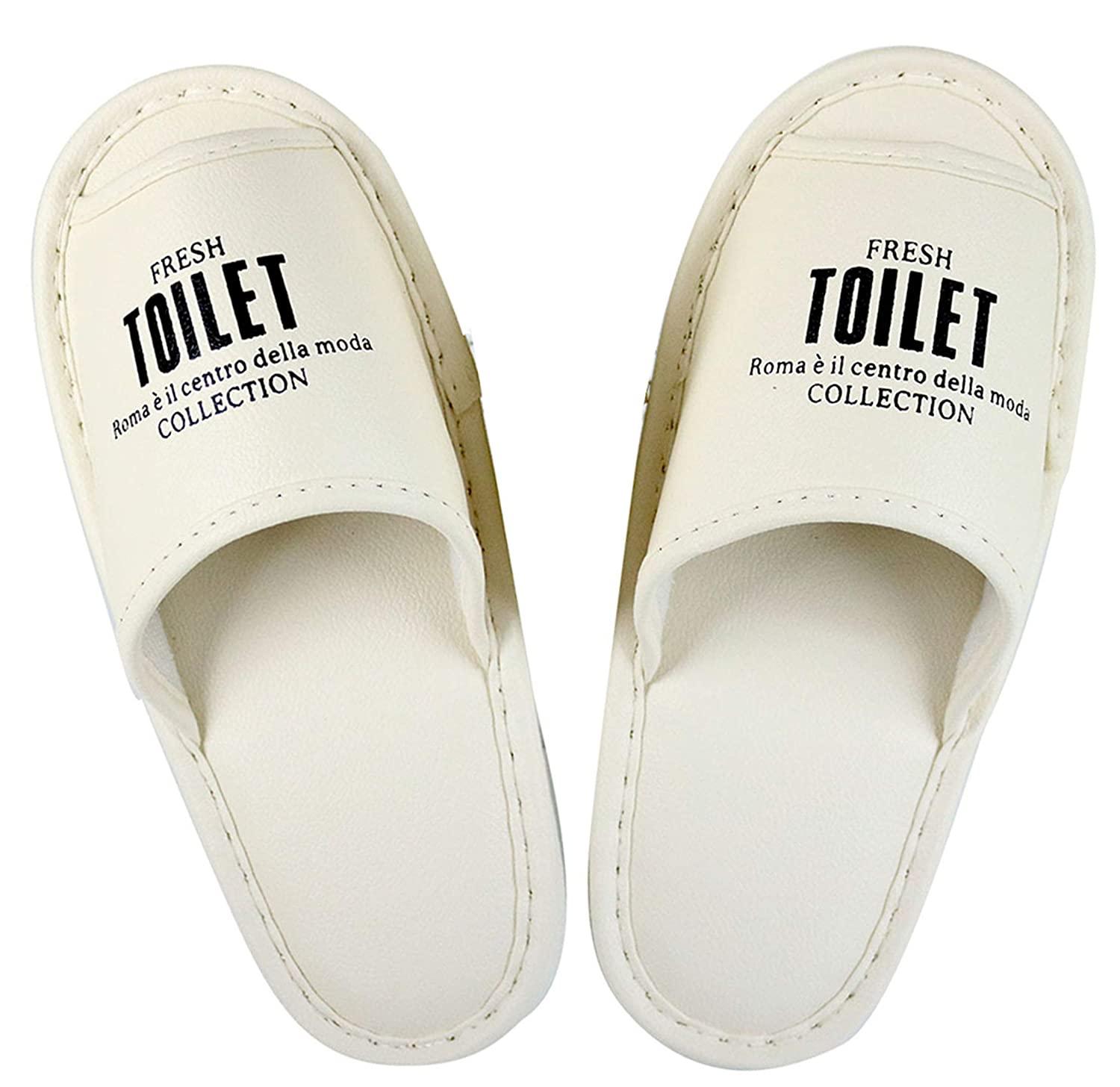 ベーシックスタンダード ゆったり幅広トイレスリッパ NT-16ホワイト【SSL2901】