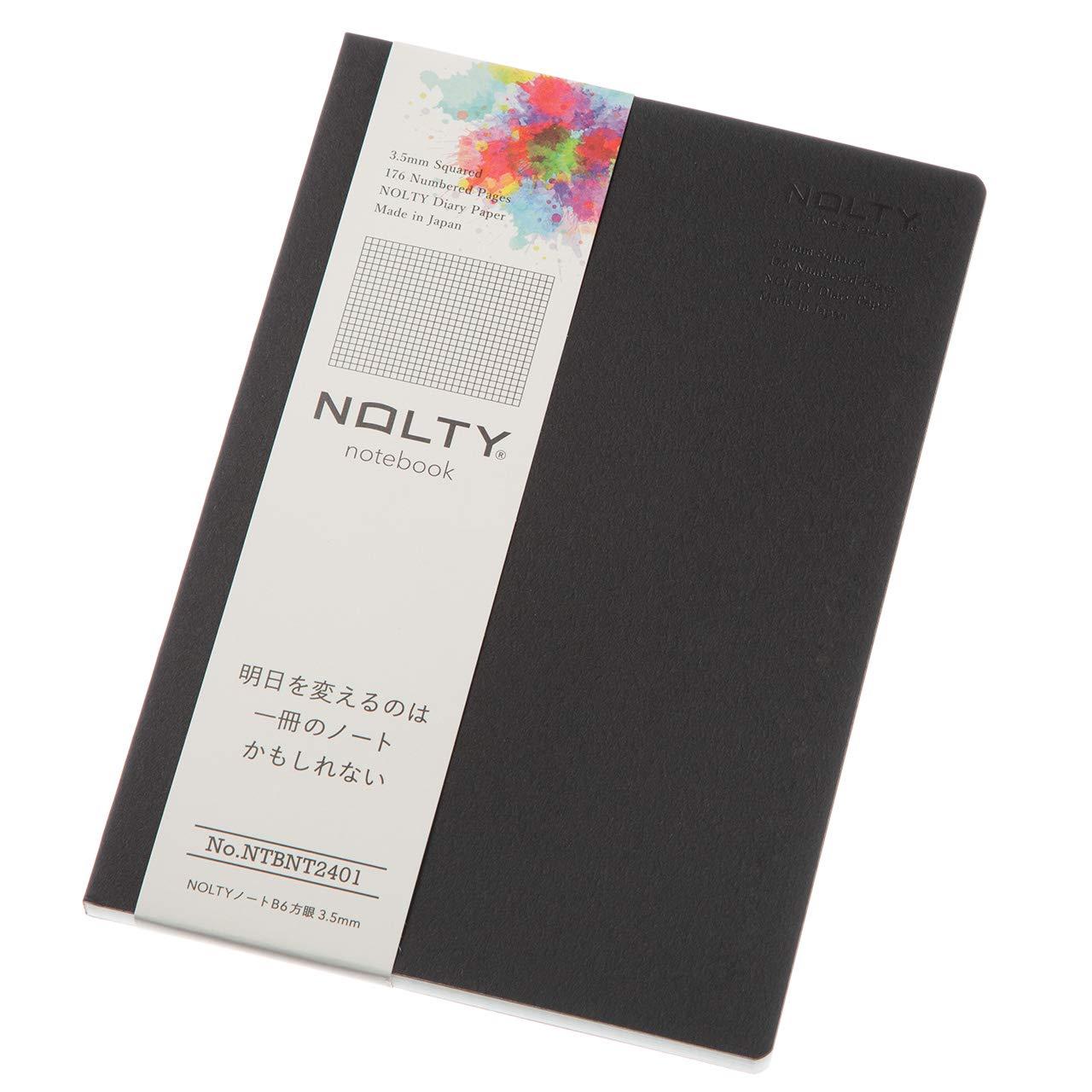 日本能率協会マネジメントセンター 能率 NOLTY ノート B6 方眼 ブラック NTBNT2401