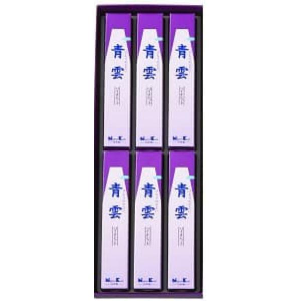 日本香堂 日本香道 青雲バイオレット 進物型 サック6入 包装品 123mm×31mm×325mm