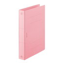 ライオン事務器 フラットファイル A4S 特厚とじ 10冊 AX-516S-10P ピンク