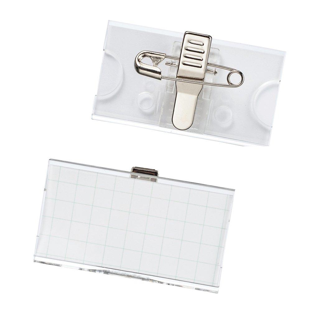 Case - ライオン事務器 U型名札 10個 クリップ/ピン付 U6-10P