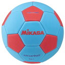 ミカサ(MIKASA)スマイルサッカーボール 4号(小学生向け)マシン縫い ブルー/レッド STPEF4-SBLR