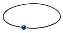 phiten(ファイテン) ファイテン(phiten) ネックレス RAKUWAネック メタックス ミラーボール アースカラー 40cm
